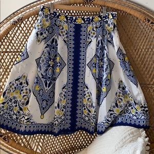 Banana Republic Floral Skirt